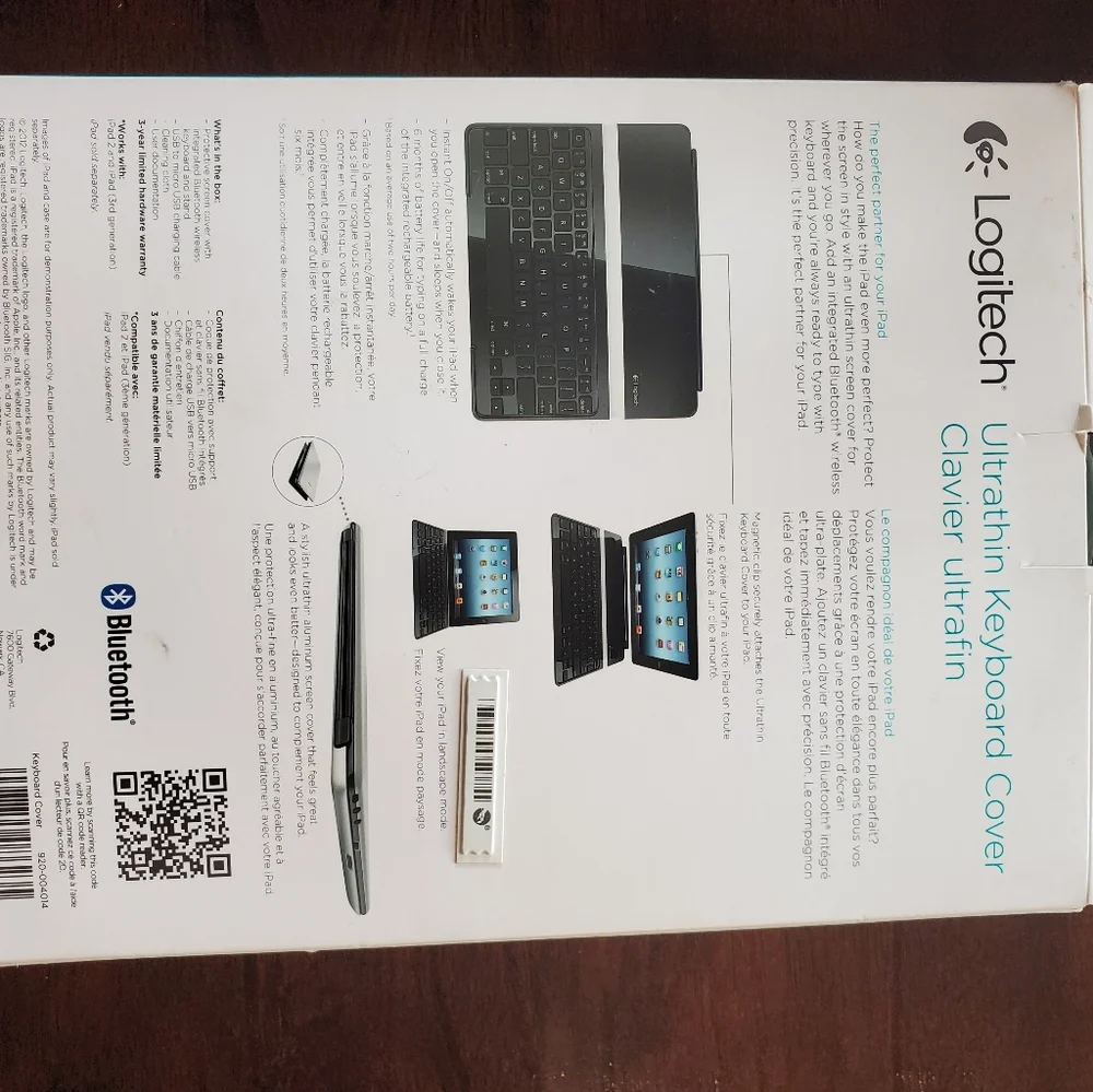 Logitech ultralight ipad bluetooth keyboard